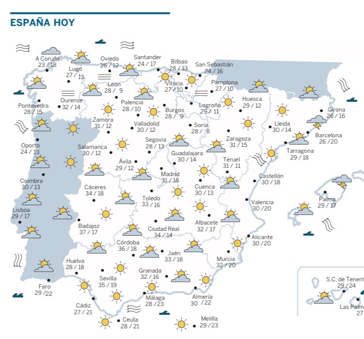 🇪🇸☀️ August comes to a close. 📸El País