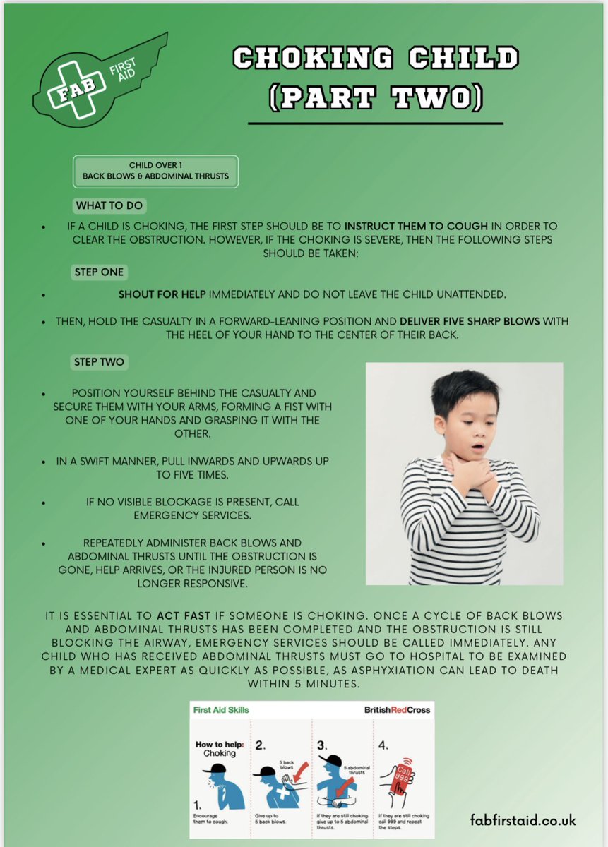 ElaineSagar's tweet image. We partnered with @fab_firstaid &amp;amp; @shonecreative to design 10 posters for our team spaces – quick reminders of crucial life-saving techniques. Happy to send you these FREE files and #PrintAndPost in your staff rooms! No catch just happy to share #eyfs #freeresources #lifesaving