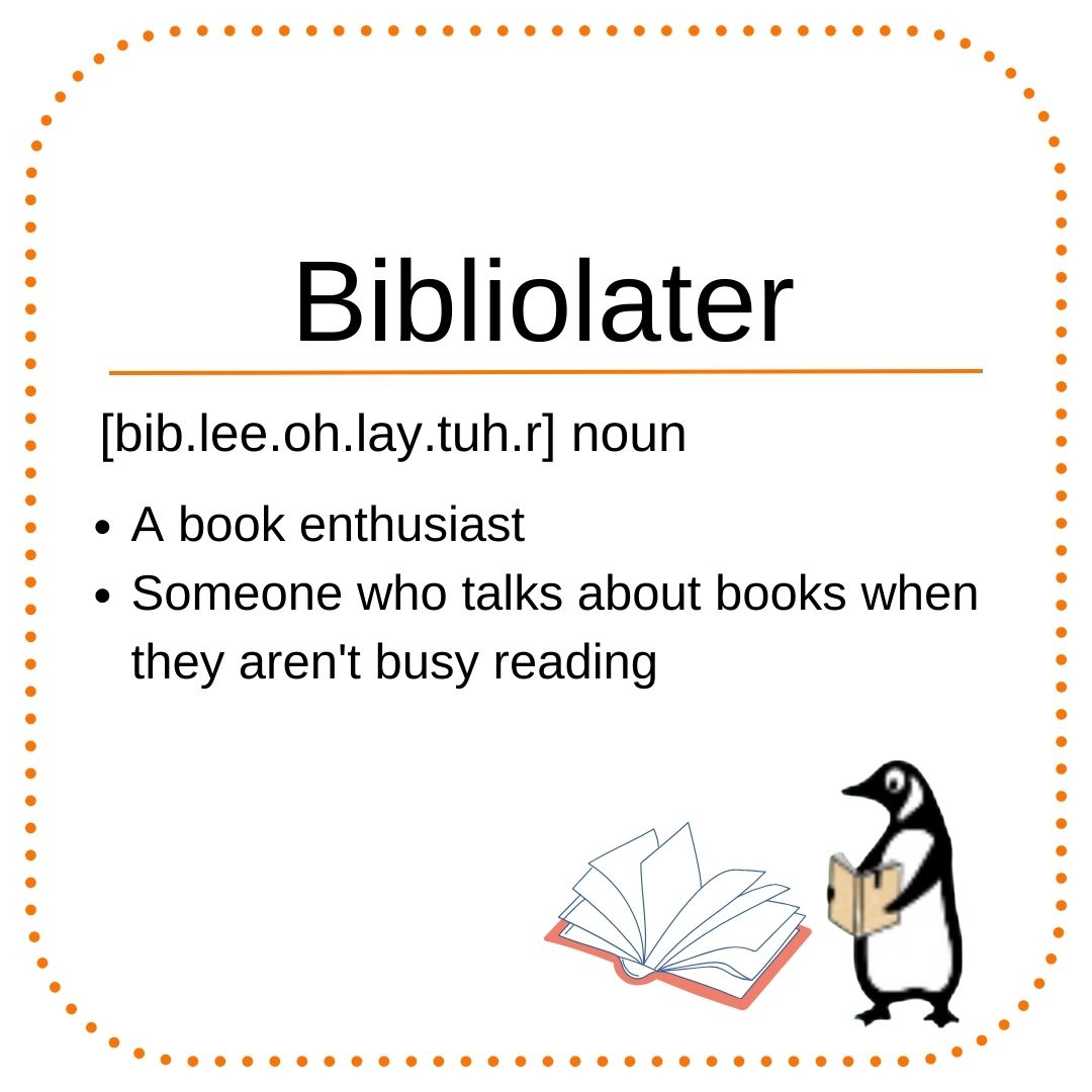 RT if you’re a proud bibliolater who bothers other people with their book opinions