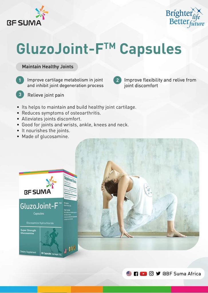 jacinta_mathew's tweet photo. 1/2 GluzoJoint Capsules:
✓Help to maintain and build healthy joint cartilage.
✓Reduce symptoms of osteoarthritis.
✓Alleviates joints discomfort.
✓Good for joints and wrists, ankles, knees, and neck.

Mike Sonko El Nino Vera Sidika 2nd September Paul Kagame Raila Mandago https://t.co/CI9Bbbip7x