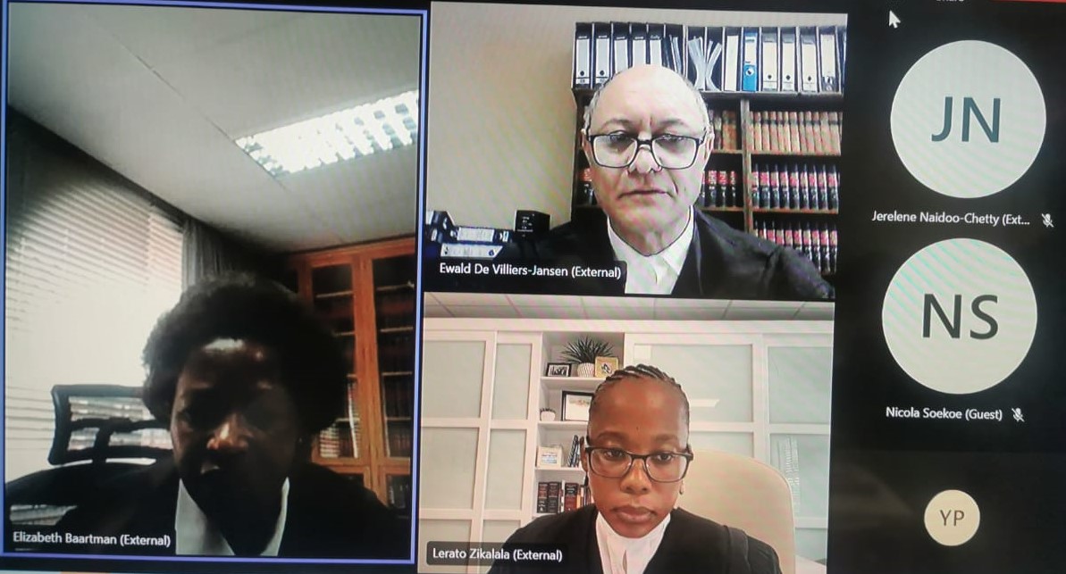 EElawcentre's tweet photo. EELC is represented by Advocate Lerato Zikalala and Advocate Nicola Soekoe in the application for leave to appeal before the WC High Court where the @WCEDnews is challenging the extent of the full record regarding its failure to place 7 learners in school last year. #SofundaSonke https://t.co/nqNsonABlW