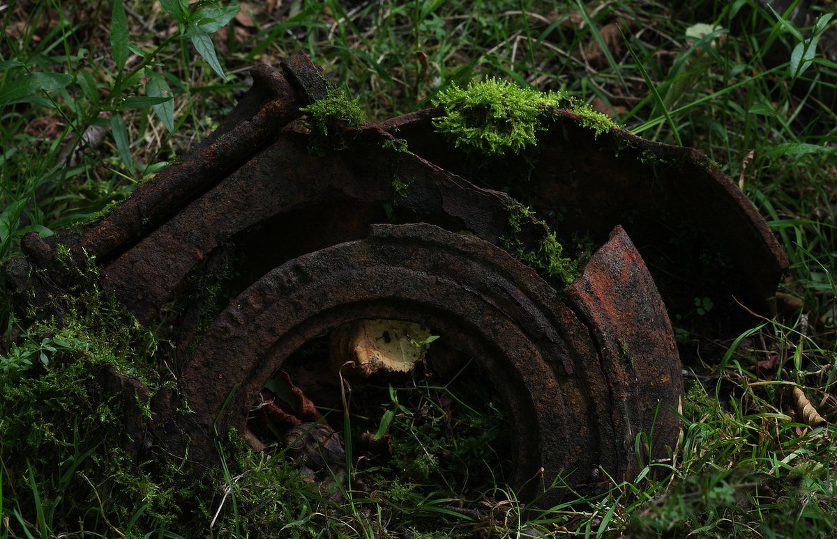 wilde_eep's tweet photo. Rusting machinery in the old gunpowder mill. https://t.co/0QtxzreBcs