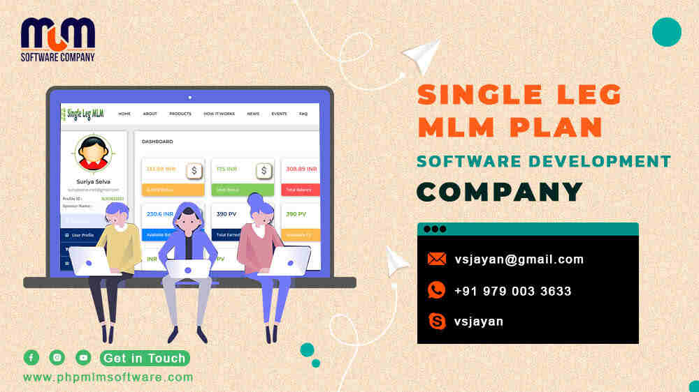 vsjinfotech's tweet photo. Elevate Your MLM Success with Single Leg MLM Software! 🌐💼 Seamlessly manage your network, commissions, and growth. Unlock the power of a streamlined single leg structure.
https://t.co/ukbReLgLS1

 #SingleLeg #mlmsoftware #mlm #phpmlmsoftware #development #company https://t.co/AvkAC83k3Q