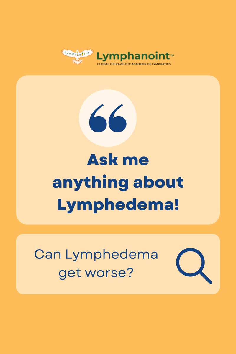 lymphanointOT's tweet photo. #Lymphedema can get worse and cause complications to the affected limb. Therefore, it is important to manage your lymphedema should it develop. To prevent lymphedema from getting worse, you should follow the same guidelines aimed at preventing the development of lymphedema. https://t.co/evQs4P7tJx
