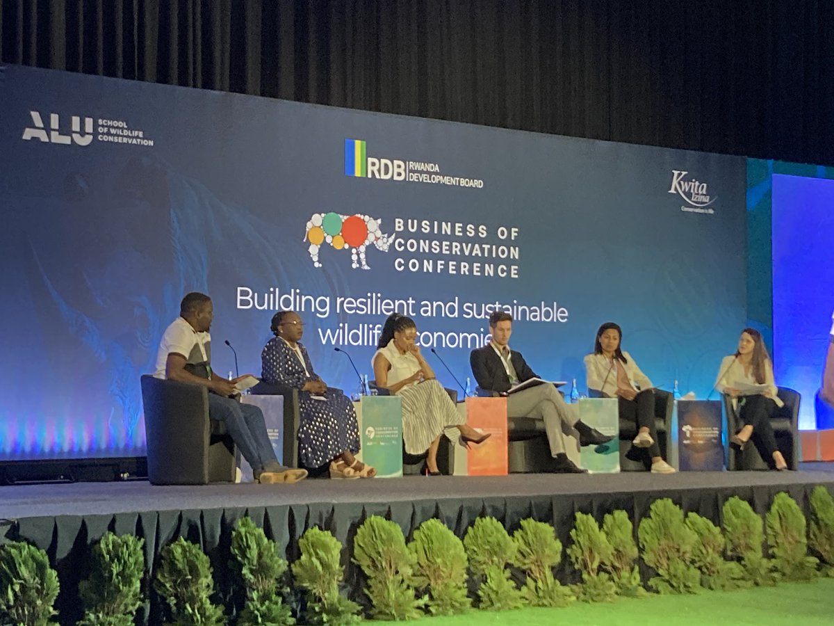 Governance, rights and economics to unlock African wildlife economies - panel on making it happen at #BCC2023 @WildlifeEconomy