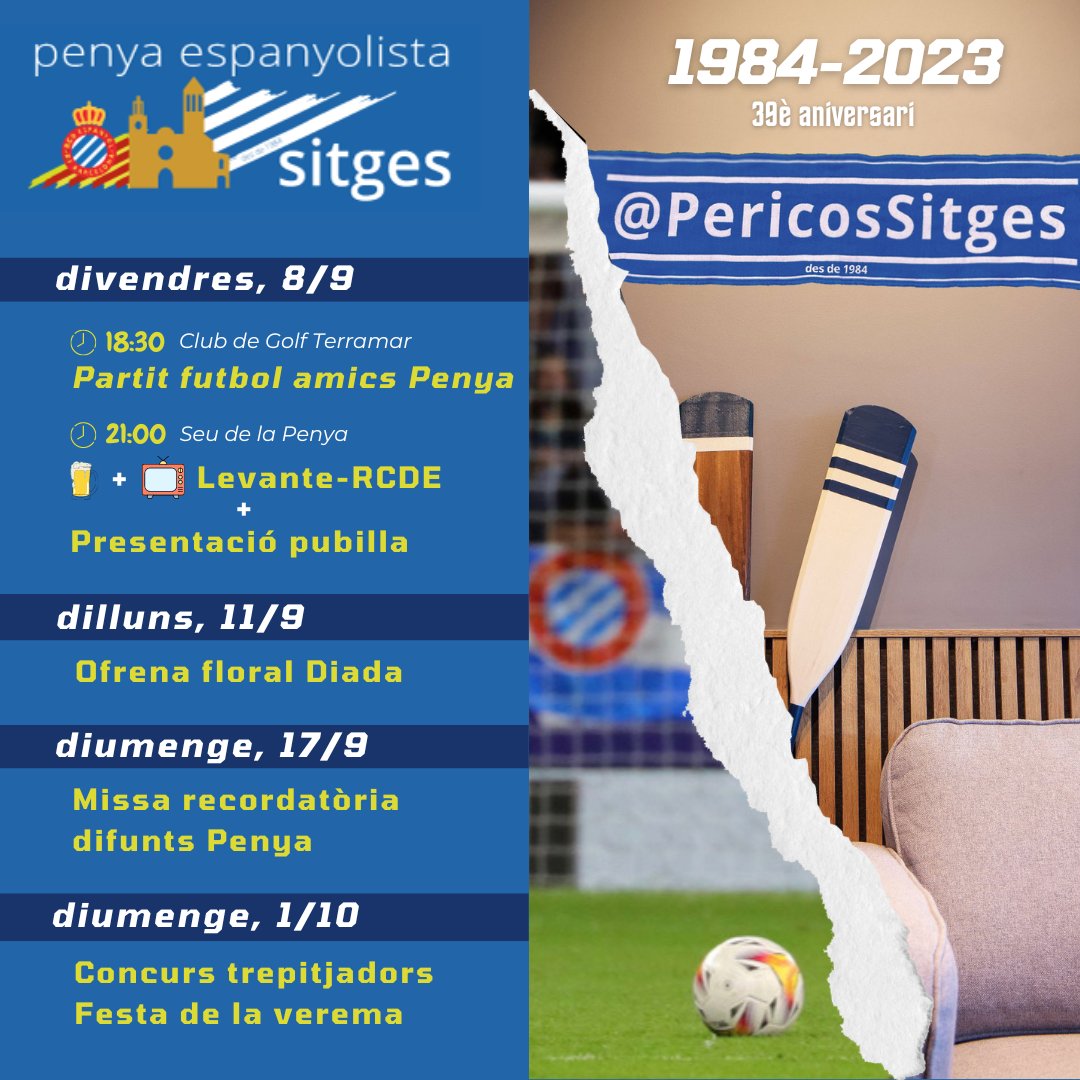 Penya Esp. Sitges tweet media
