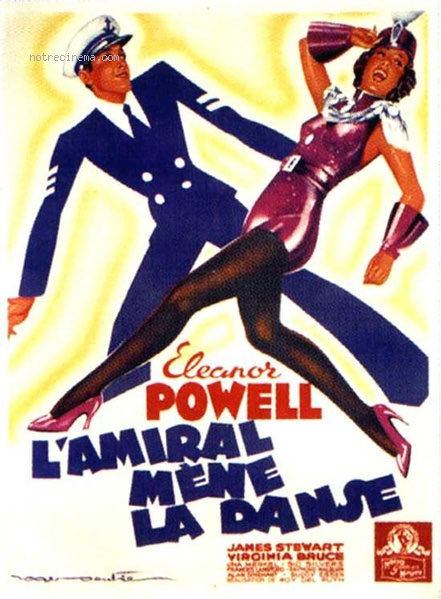 FILM OF THE DAY: Highly entertaining 1936 #MGM  backstage/Navy #musical featuring great #dancer #EleanorPowell & not so great singer #JimmyStewart 😁 with fun cast & #ColePorter songs including EASY TO LOVE & I’VE GOT YOU UNDER MY SKIN #BuddyEbsen #VirginiaBruce #UnaMerkel #1930s