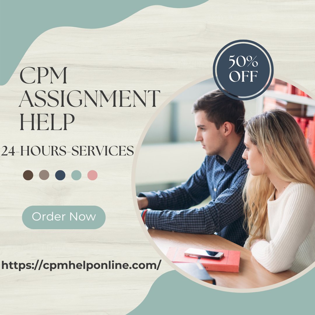 Melinda_Stirlin's tweet image. ⏳ Struggling with Critical Path Method (CPM) assignments? Introducing CPM Assignment Help Online – your guide to mastering project scheduling and acing those complex tasks. 🌟
🔗 Website: cpmhelponline.com
#CPMAssignmentHelp #ProjectScheduling #TopGrades #AcademicSuccess