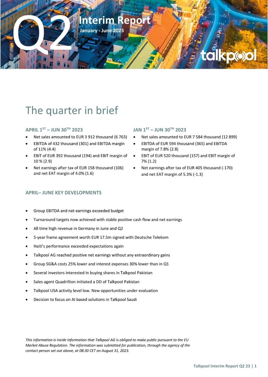 Check out our latest Q-Report on our website!

talkpool.com/wp-content/upl…