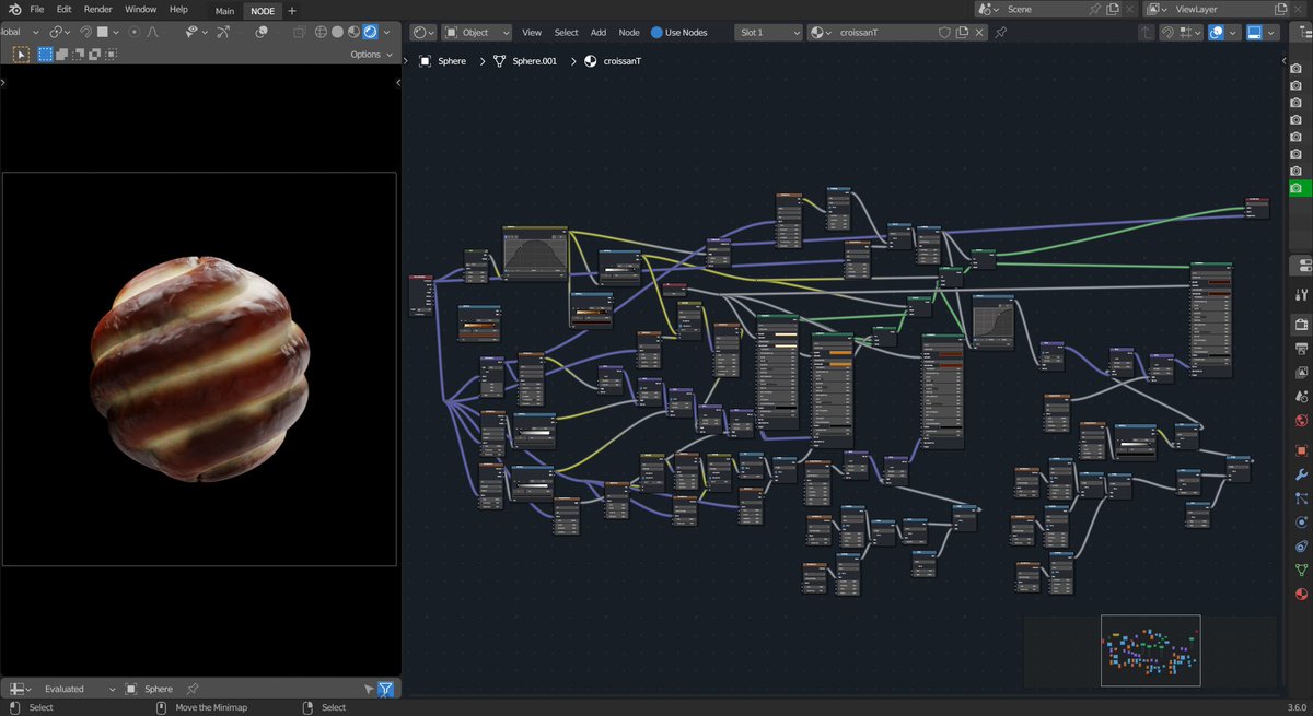 tufjo_'s tweet photo. Croissant! (ﾟ∀。)
#b3d #materials https://t.co/s7diF845YC