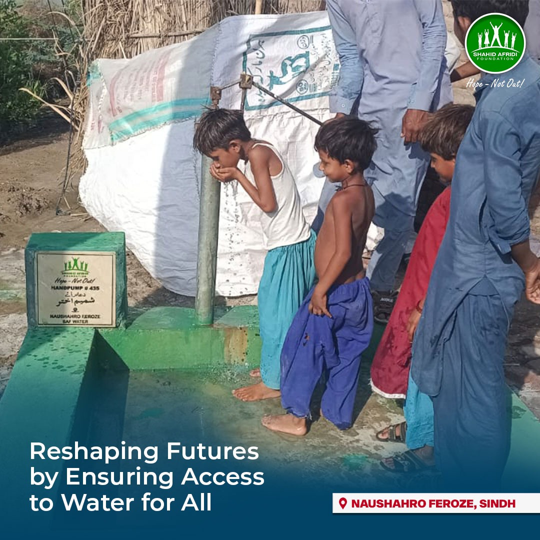 SAFoundationN's tweet photo. Thank you #SAFAustralia for advancing our collective mission of #HopeNotOut. Four hand pumps were installed in Naushahro Feroze, providing access to water for over 80 households. The goal of #SAFwater initiatives is to uplift lives by ensuring access to essential water resources, empowering individuals to think beyond its scarcity.