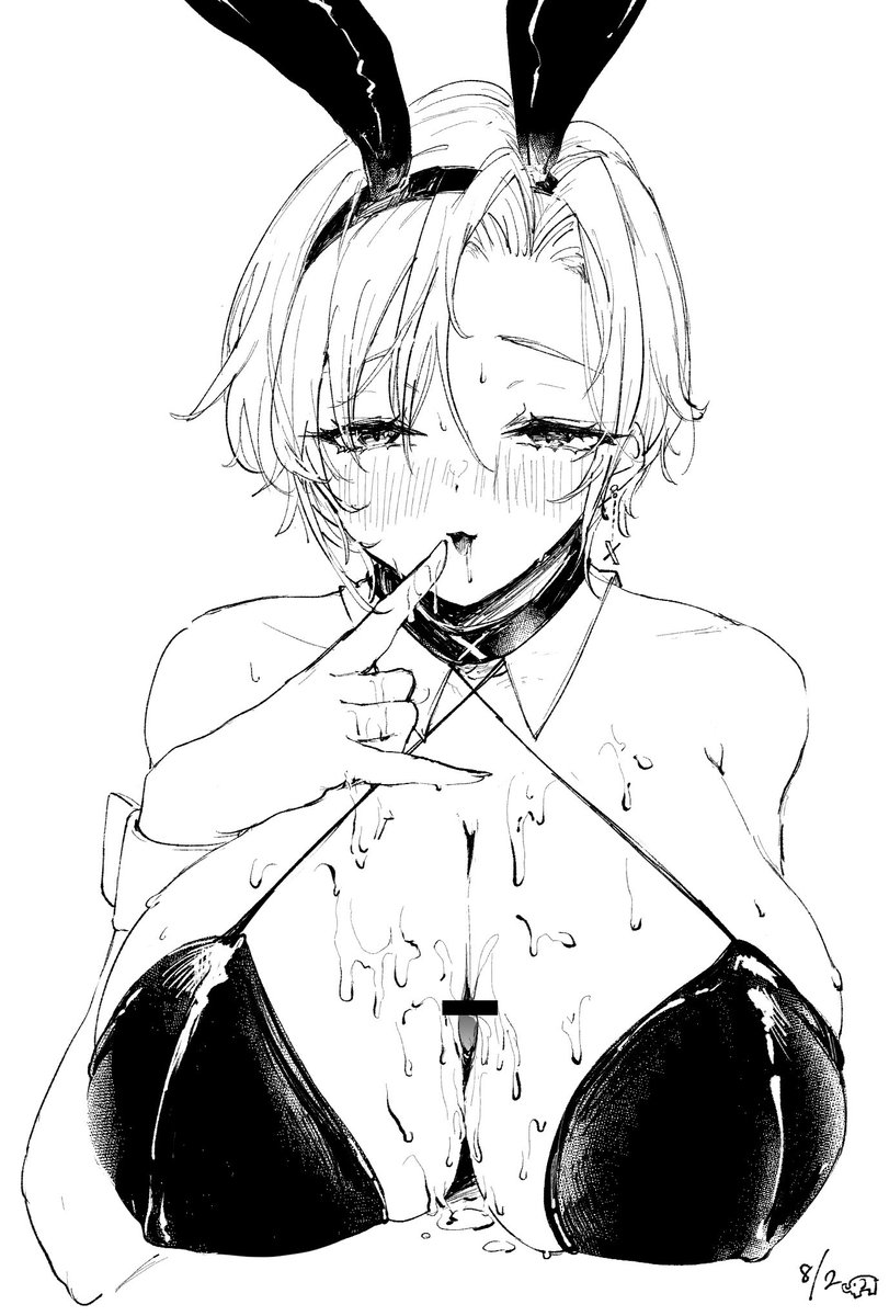 #今月描いた絵を晒そう
8月はバニーばっかりになる説👯‍♀️ 