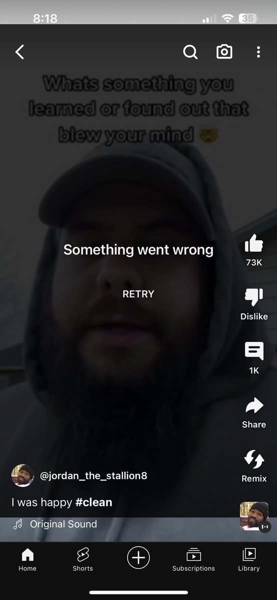 aasann711's tweet photo. @TeamYouTube @YouTube  this is what I get on shorts and videos. The app is the most recent update. https://t.co/d1aii1s9j1