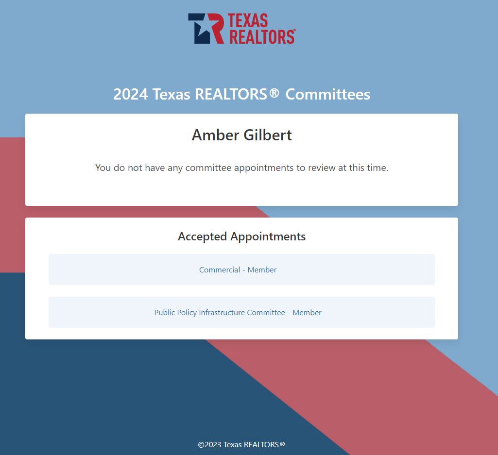 Officially accepted 2 committee appointments today, Gearing up for Texas REALTORS®’ annual Shaping Texas Conference scheduled Sep. 7-10 in SATX drawing over 2,000 attendees. It’s powerful bringing commercial professionals throughout Texas together to collaborate and learn.