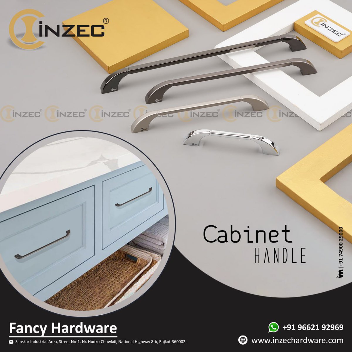 ibais_hardware's tweet photo. FANCY HARDWARE (RAJKOT)
For enquiry via WhatsApp click:
https://t.co/sfw983wwgo
Mr. Hirenbhai Patel - +91 96621 92969
#cabinethandle #cabinethardware #maindoorhandle #doorcabinethandle #handlehardware #doorhandle #dooraccessories #drawerhandle
.
@IBAISMEDIA https://t.co/5x0GJoKcem