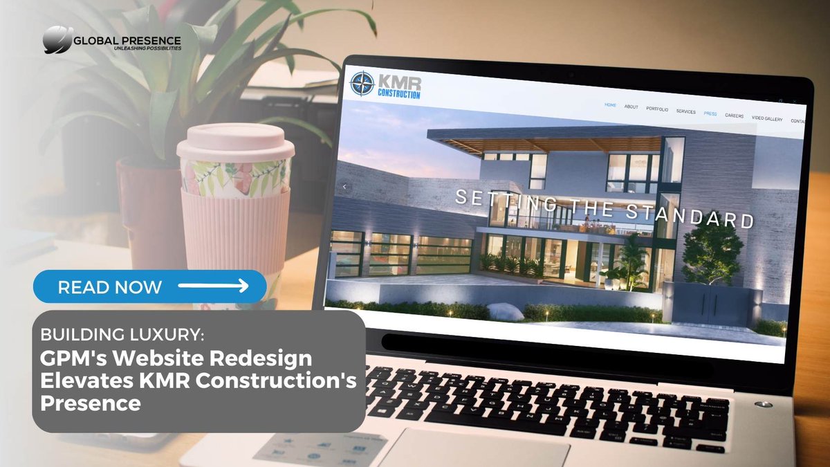 globalpresence's tweet photo. Building Luxury: GPM's Website Redesign Elevates KMR Construction's Presence | https://t.co/JI2MFpyblC https://t.co/21W74zVfFg