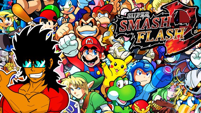 YA ESTAMOS EN STREAM!!! Juguemos Super Smash Flash 2 por Marco Hayabusa AQUI: https://t.co/18vigDQdNf