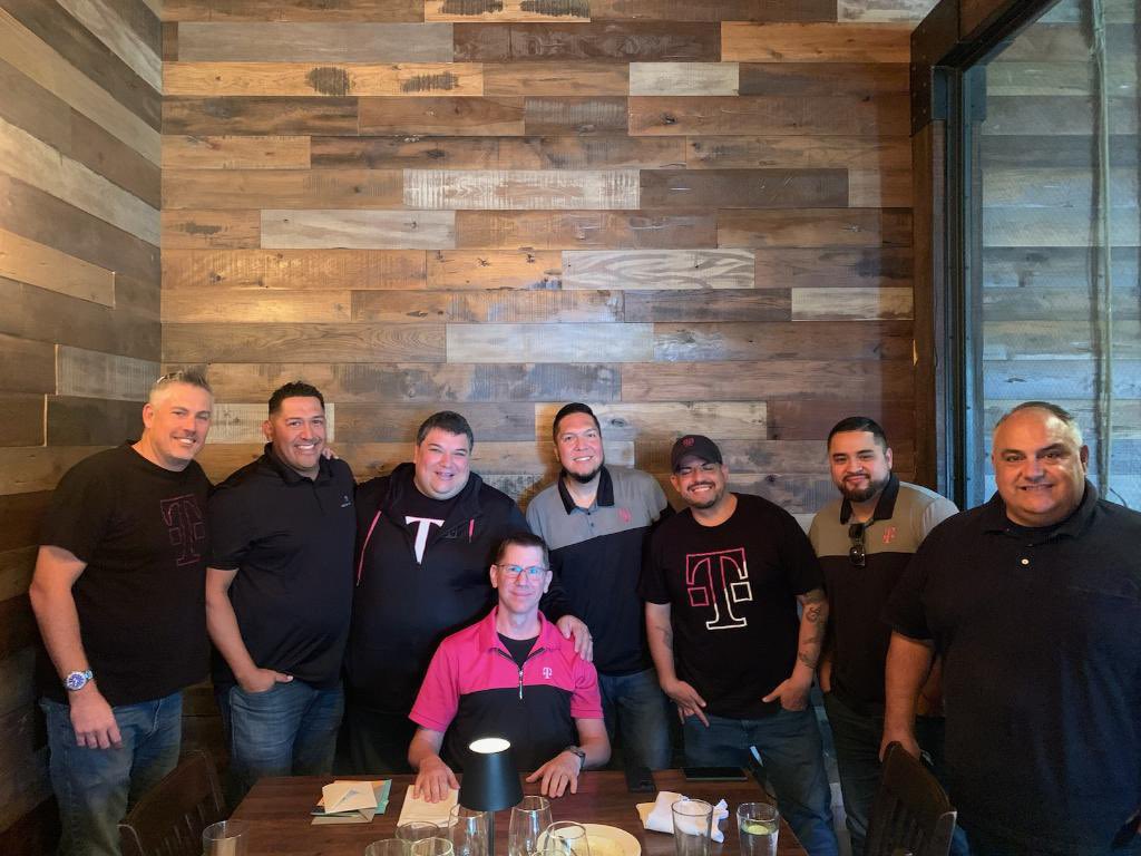 One of the best to ever do the Sr. Mgr/DM job at T-Mobile @dave_katrein is calling it a career after this week. I am so thankful for the time that I spent with him over the last 13 years. I will absolutely miss his wisdom and contribution. Have fun traveling and being with family