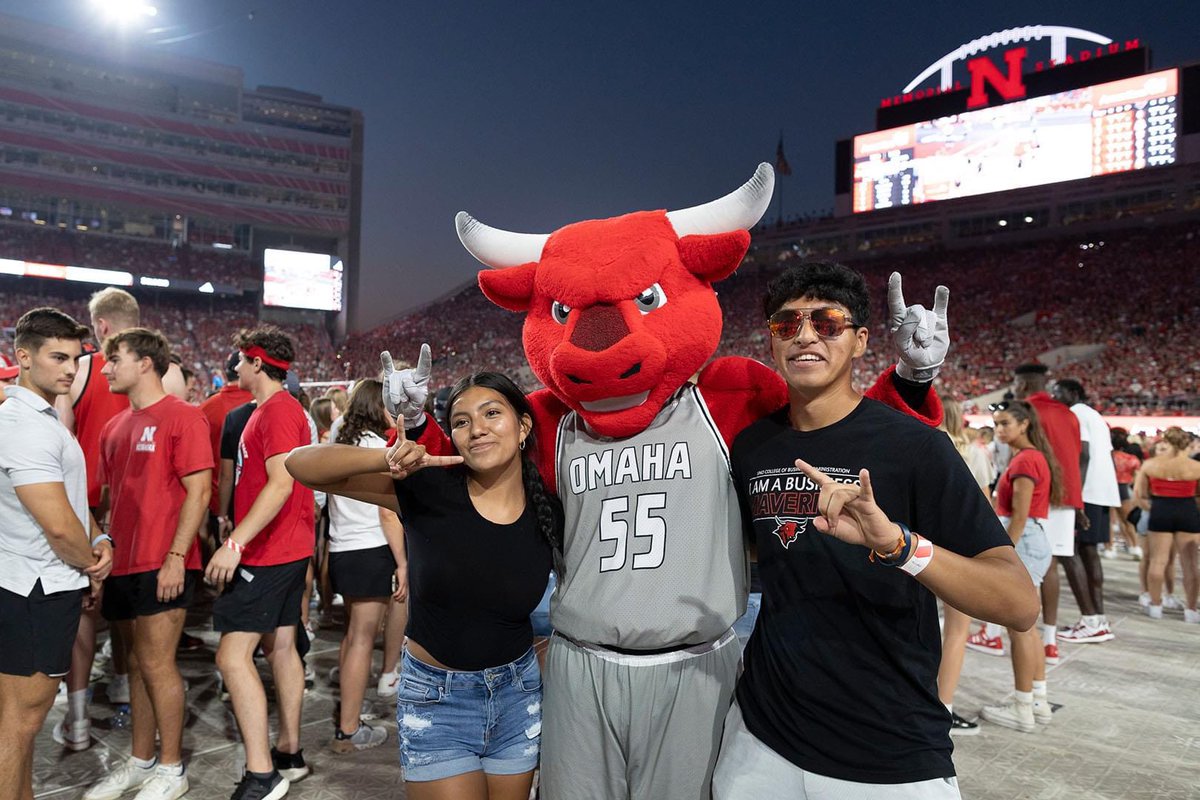 UNOmaha's tweet image. What an incredible night. Go Mavs forever 🤘