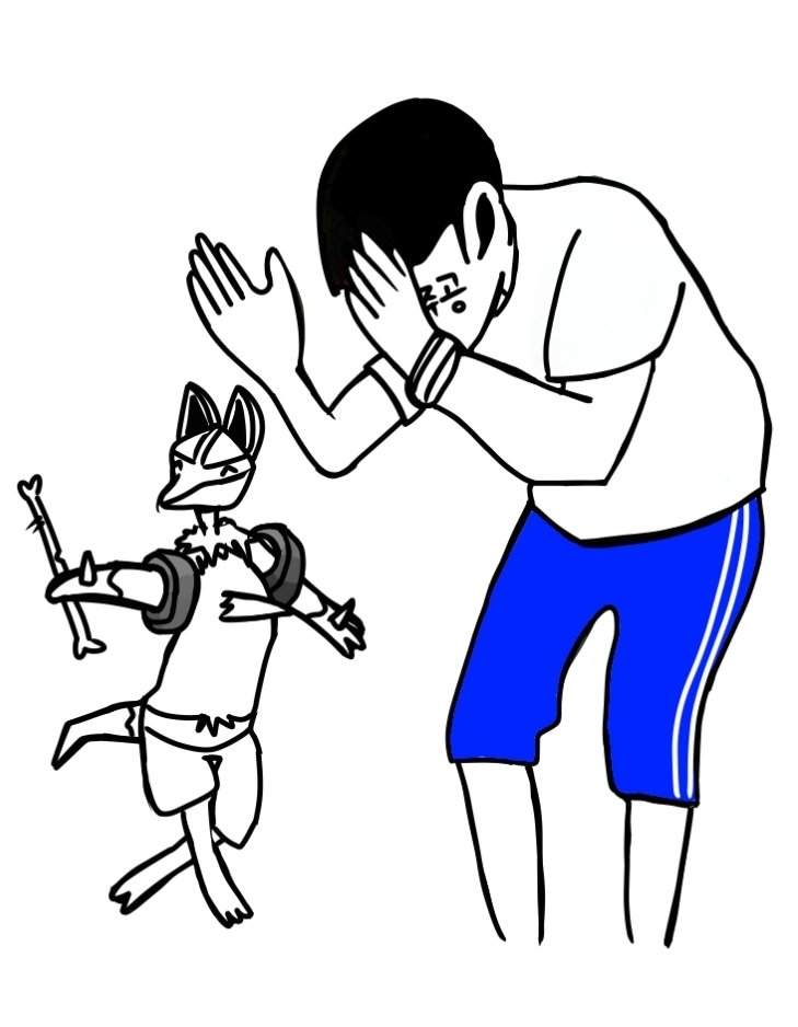 아이고 짜란다 짜란다(본인그림)