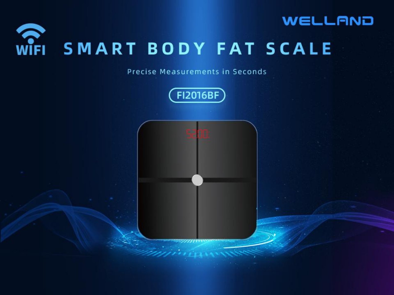 Smart Body Composition Scale & Smart Body Fat Scale FG2015