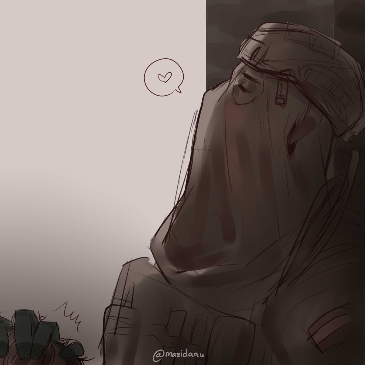 A tempting glimpse of bare skin