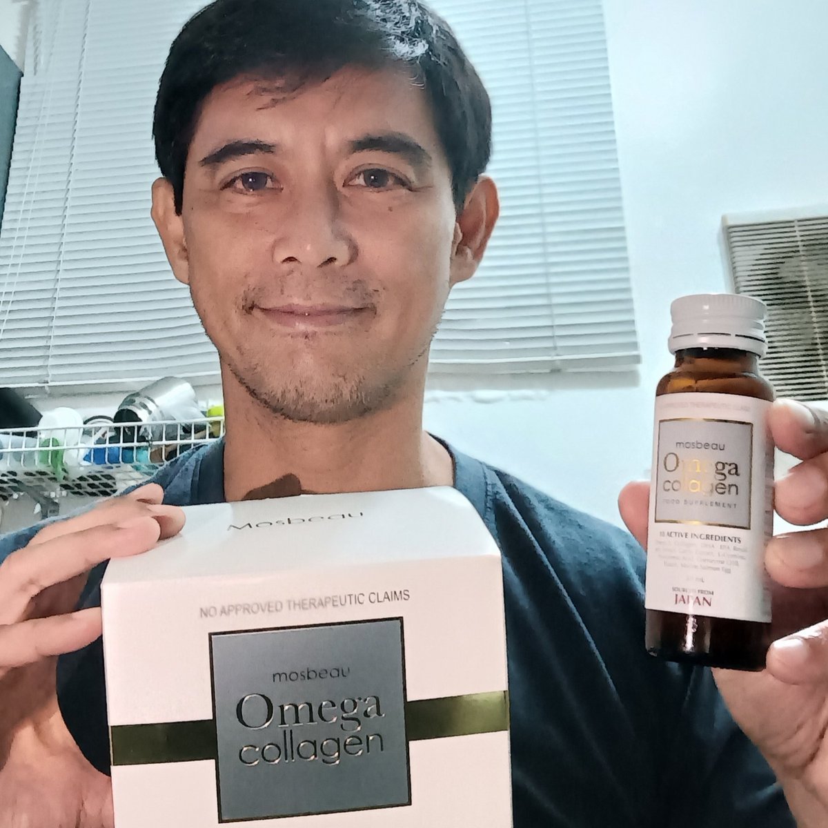 richardmquan's tweet photo. Boost your immune system with exercise, proper diet and @mosbeauofficial 's Omega Collagen
Thanks Mosbeau ... check this and other mosbeau's supplement at mercury drug and watson's store nationwide...
#grateful๐๐ #mosbeau #antioxidant https://t.co/sVYzXay0OY