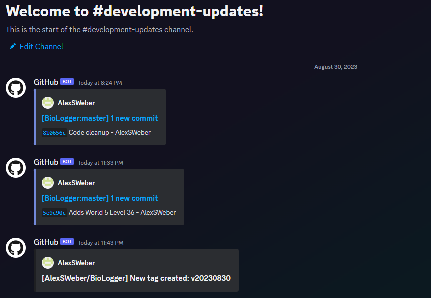 BiologgerGame's tweet photo. Interested in development updates? All updates are now posted on our Discord! https://t.co/JaKwxTNOBM 

#indiegames #indiegaming #gamedevelopment #indiedev #gamedev #indiegamedev #indiegame https://t.co/UVV18v27bY