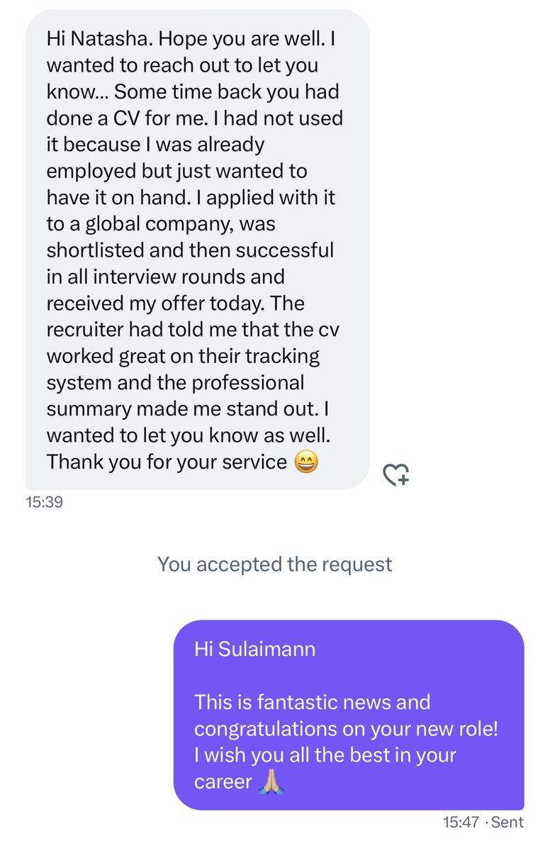 #AD

In a highly competitive job market where there are more candidates than vacancies, your CV shouldn’t be the reason you aren’t called for an interview

CV R100 - R200
LinkedIn R550
Advanced LinkedIn R700
Exec resume R550
Cover letter R100
Interview prep R350

We also offer CV