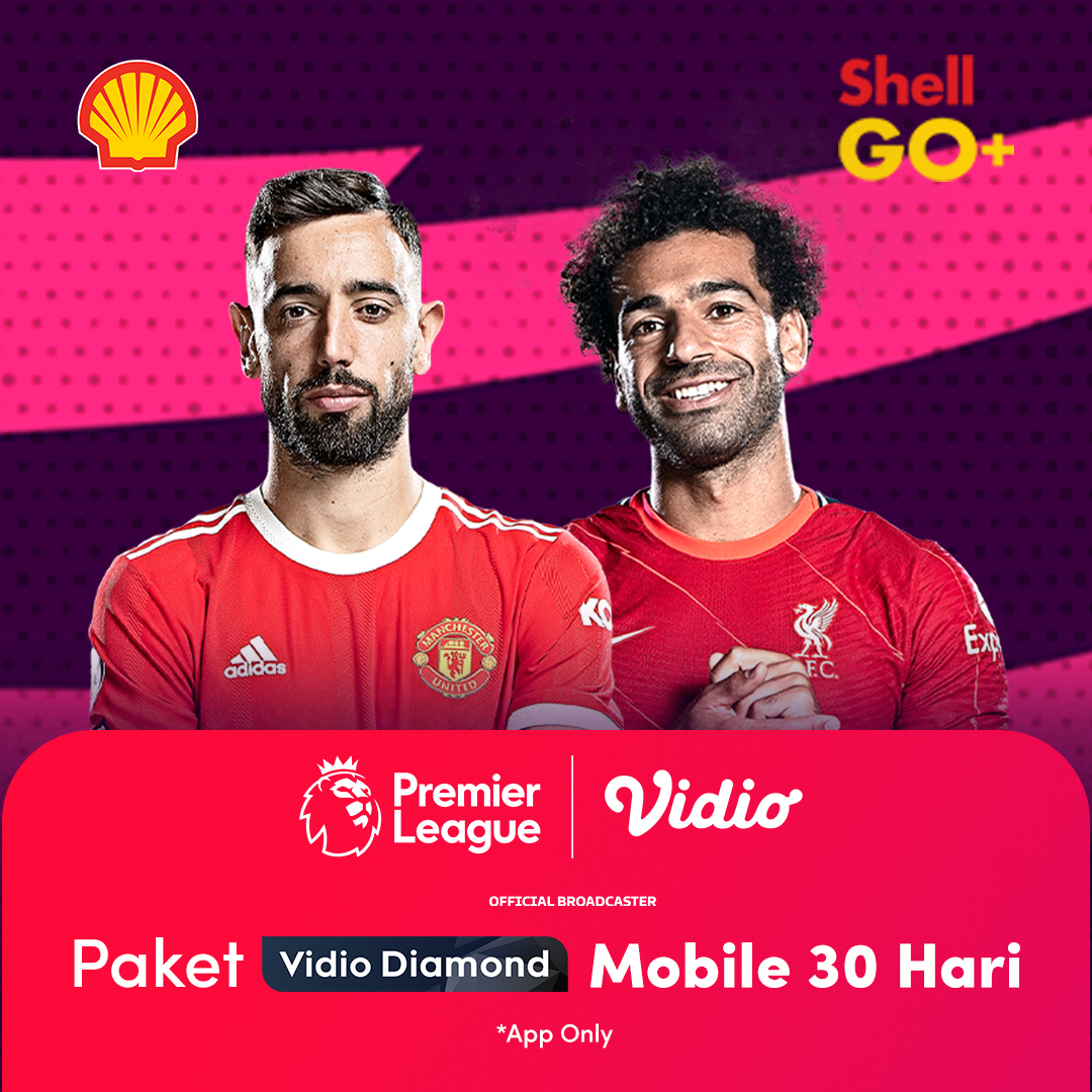 vidio's tweet image. Nonton Premier League dan tayangan lainnya hanya di Vidio!! Langsung aja langganan di Vidio Diamond Mobile selama 30 hari dengan Shell!!🤩

Cek Selengkapnya Disini! 👉 vid.id/BpZyqA

📌 Hanya bisa di akses di applikasi 

#SemuaAdaDiVidio #ShellGo