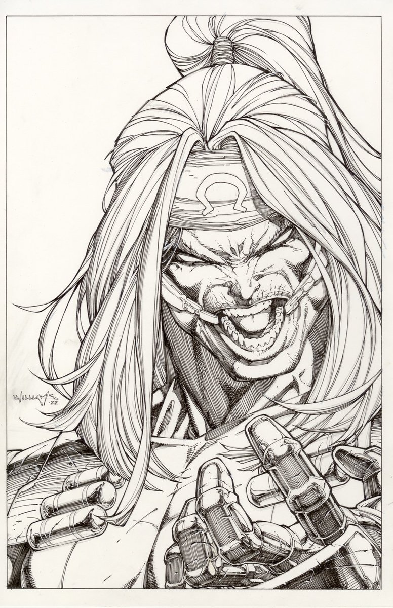 theaginggeek's tweet image. Omega Red by @ScottW_inks 
#OmegaRed