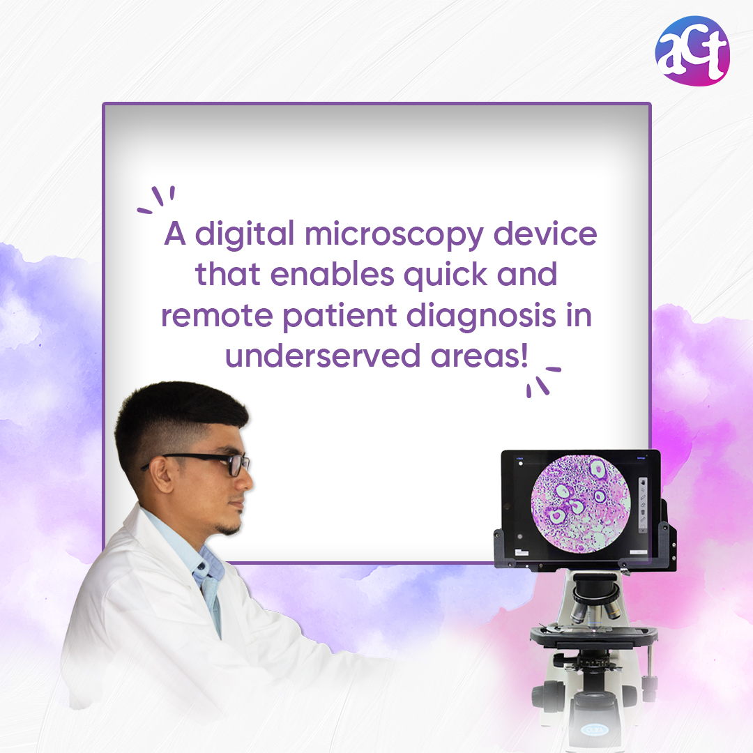 actgrants's tweet photo. #ACTSuperstars #BuildingForBharat
@medprimetech's digital microscopy solution enables #telepathology in low-resource settings with limited resources. By deploying its devices in CHCs, rural hospitals, NGOs, it aims to decentralise healthcare services in a cost-effective way ⭐️ https://t.co/1AfbipJUM0
