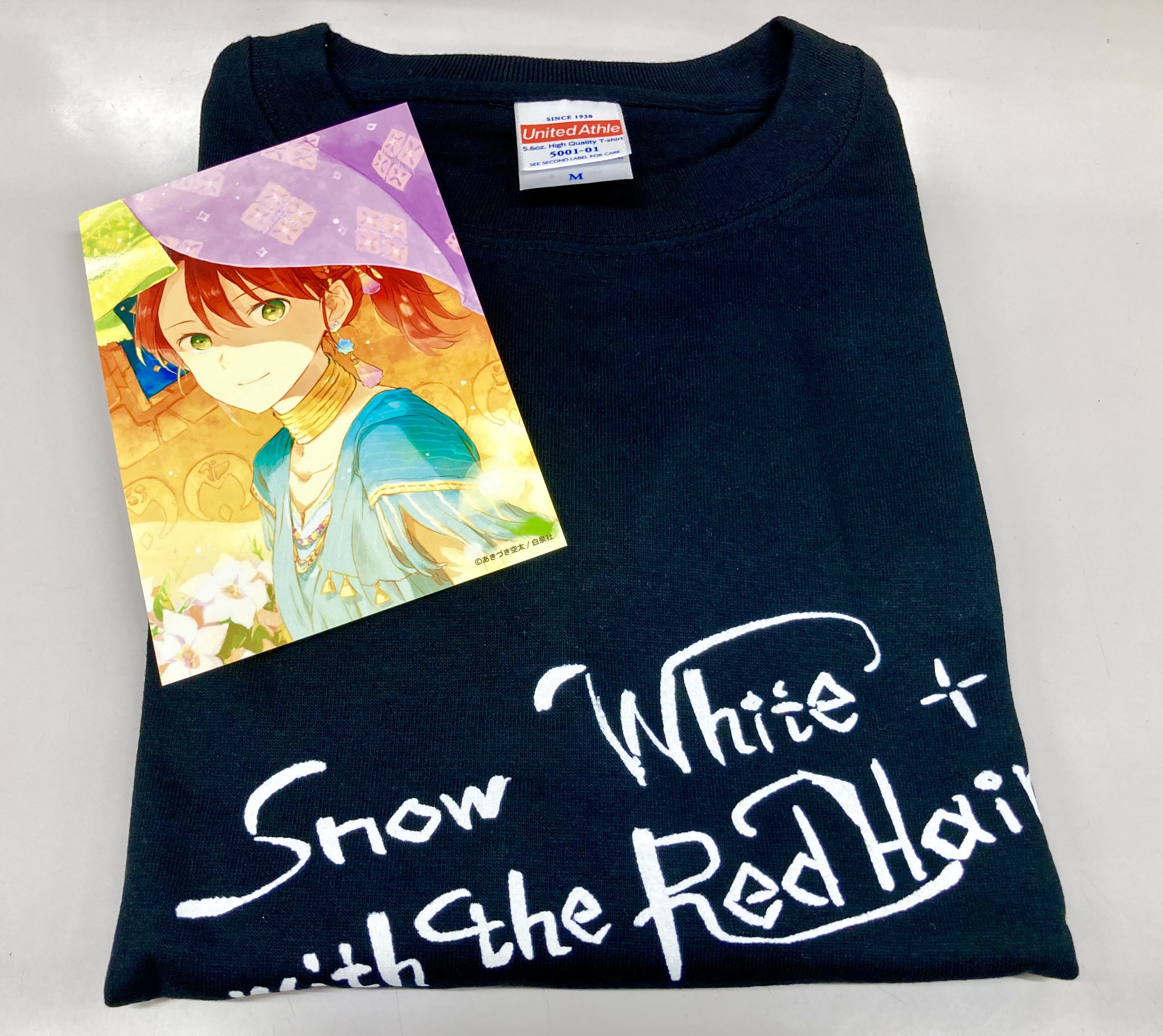 赤髪の白雪姫 原画展 オーダーTシャツ オビ