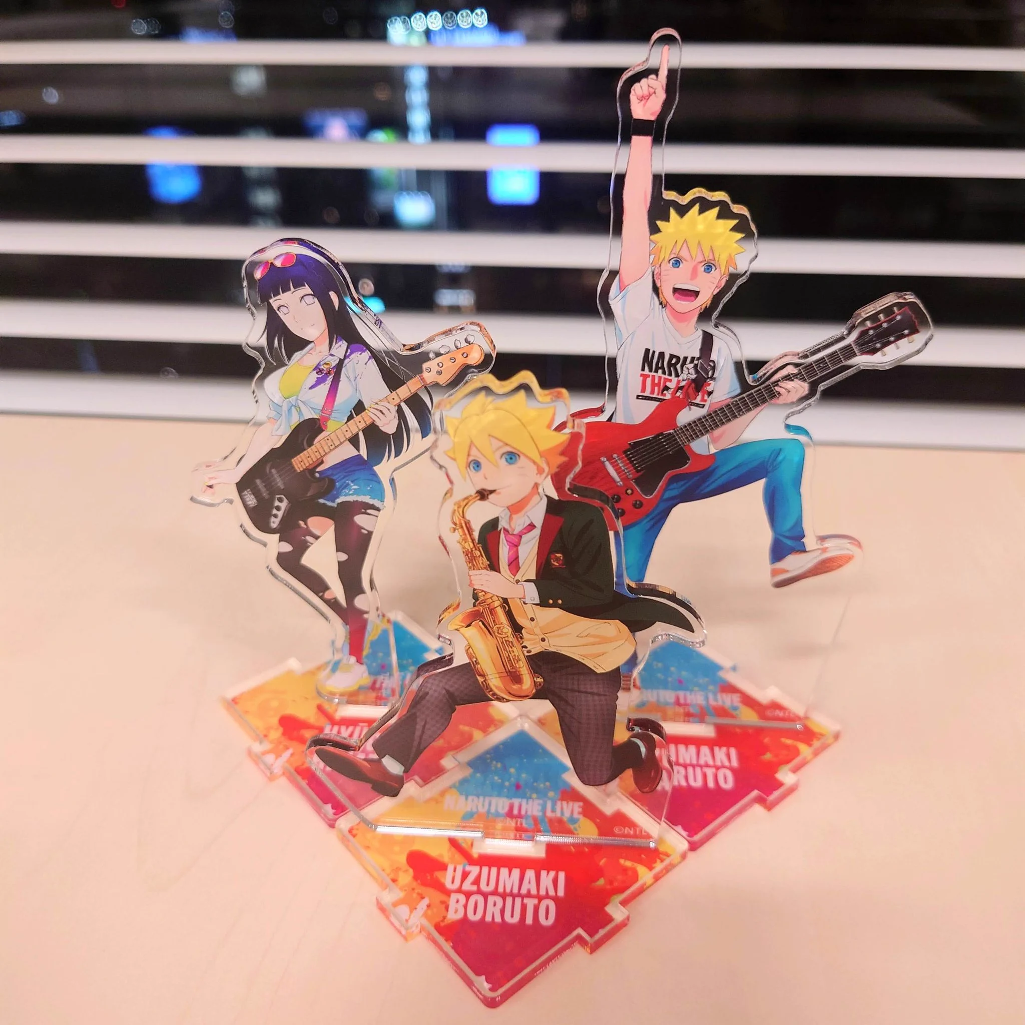 NARUTO THE LIVE アクリルスタンド アクスタ 4点＋オマケカード付 NARUTO THE GALLERY／NARUTO THE LIVE【公式】 on X: 