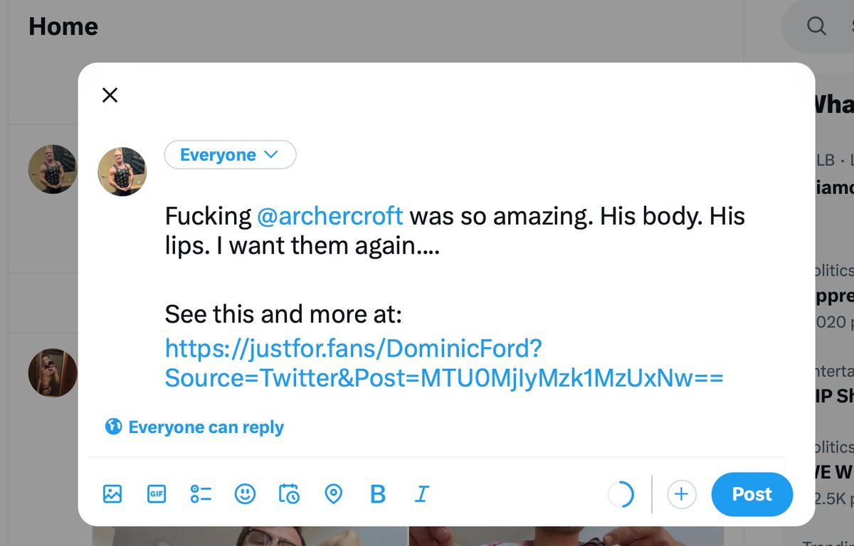 JustForFans tweet media
