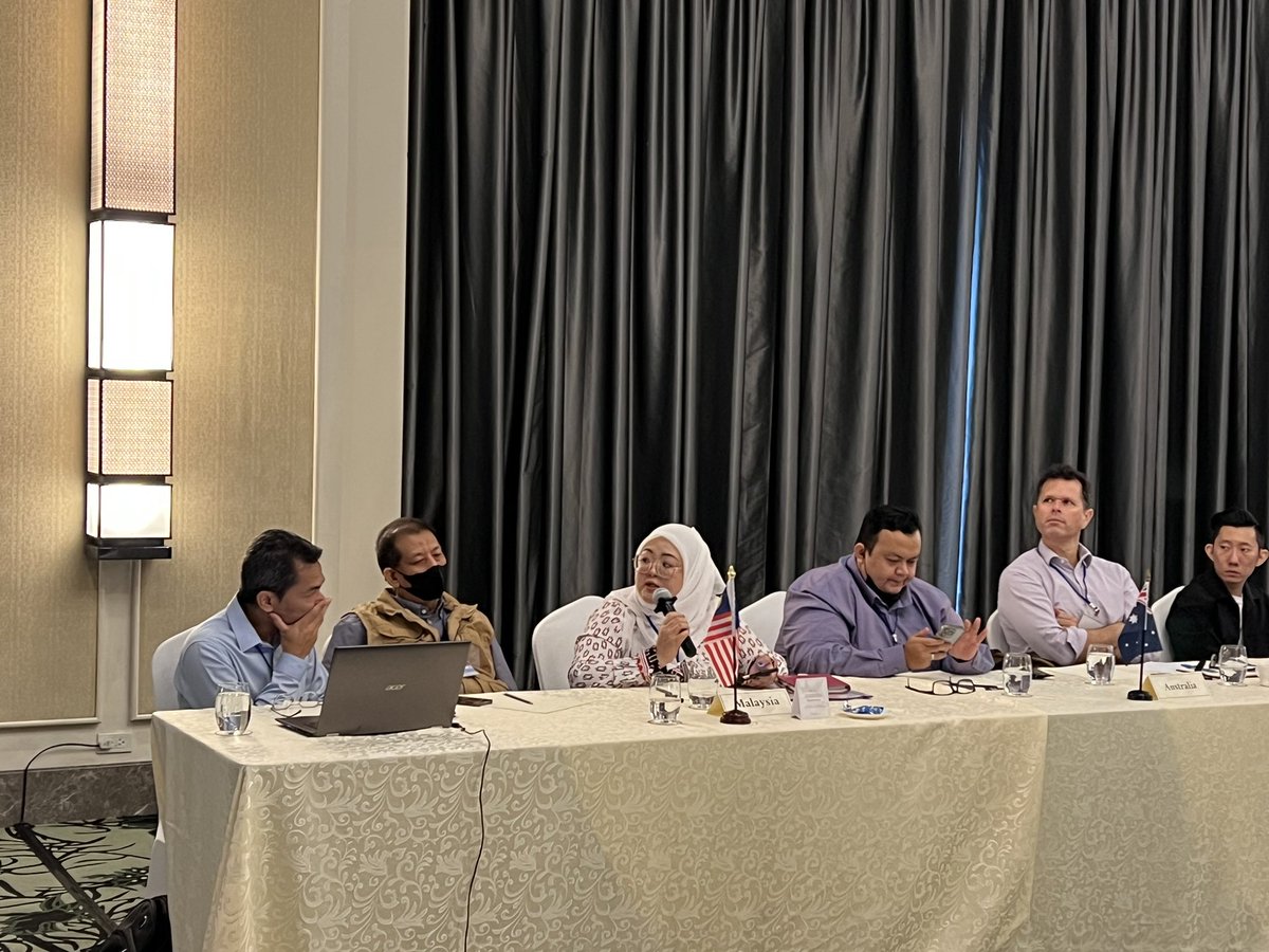 .<a href="/UNODC/">UN Office on Drugs & Crime</a> SMART Forensics meeting with law enforcement, health &amp; #forensics experts from East and Southeast #Asia. Several countries noted rapid increase in supply and use of #ketamine, high purity of crystal meth, and emergence of synthetic drug mixtures.