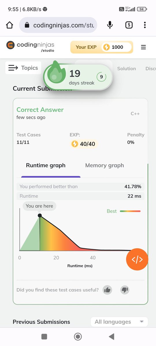 GauravS78550303's tweet image. Day 19  ☑
#NinjaSlayground #CodingNinjasoff
@CodingNinjasoff

@drinkslaycoffee