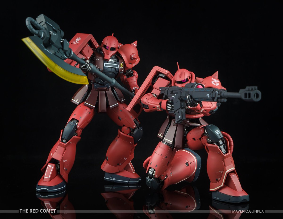 maveriqZERO's tweet photo. CHAR'S ZAKU I × ZAKU II
#bandai #gundam #mobilesuit #gffmc
#ms05s #zakui #ms05szakui
#ms06s #zakuii #ms06szakuii
#charaznable #redcomet
#casvalremdeikun
#zeon #neozeon
#universalcentury
#mobilesuitgundam #mobilesuitvariation https://t.co/puEdqD3sDR