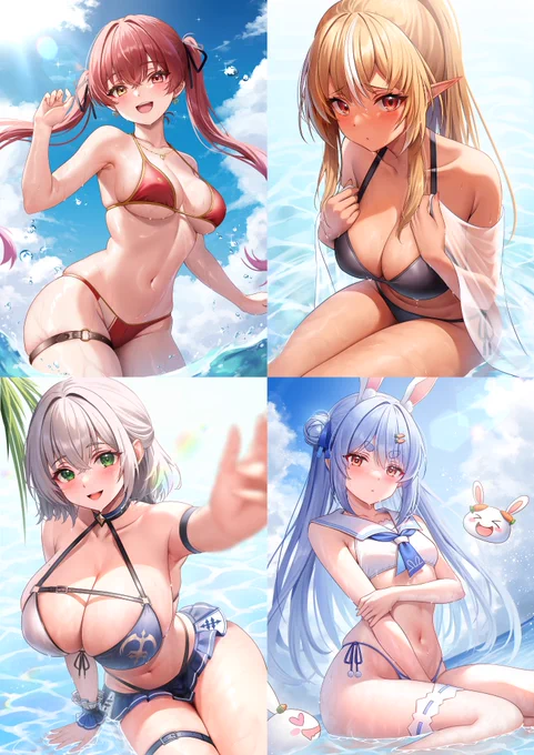 3期生水着描けた! 