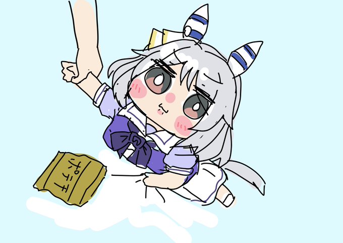 #今月描いた絵を晒そう
#ウマ娘
ヒシミラクルスタトレシリーズ 