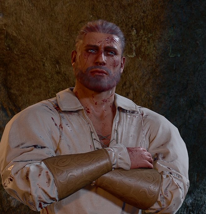 これがオレのパーティ全員を食い散らかす脳筋バーバリアンや!!!(といいつつ後に登場した気に入ったキャラもバーバリアンだったのでクラスチェンジするかもなのだ.... 永遠に決まらないのだ....) 