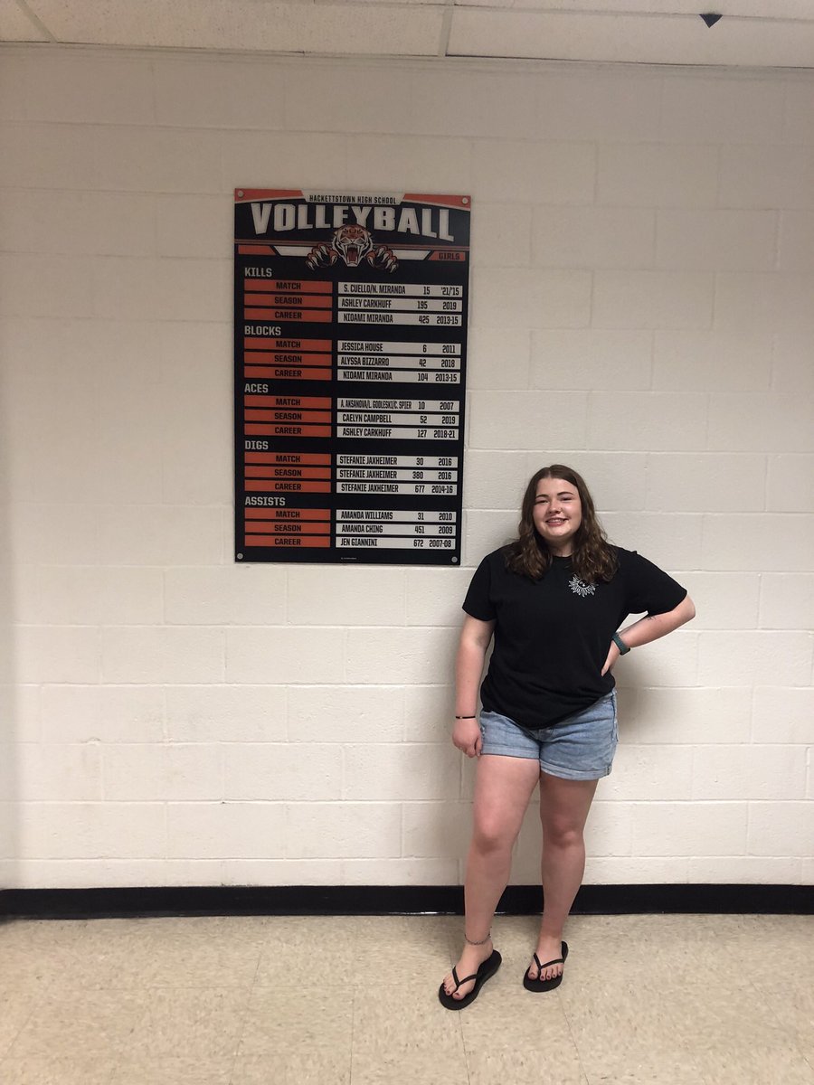 HHSTigerVB's tweet photo. Welcome Home 2 our New Frosh Coach Caelyn Campbell! Caelyn is a member of HHS' Class of 20. Weβre so excited 2 have her back in the Jungle! #setter #libero #Alumni #LTVRecordHolder #singleseasonaces #ALLNJAC #leader #AlwaysATiger #StudentAthlete #TigerPride π§‘π€π
π @HHSTIGERS https://t.co/yzzDc9i2Ql