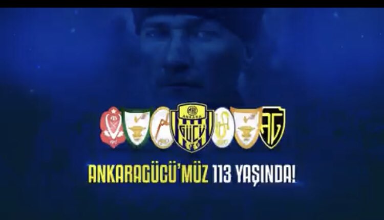 İyi ki İmalat-ı Harbiyeli olduk 💛💙
#Ankaragücü113Yaşında