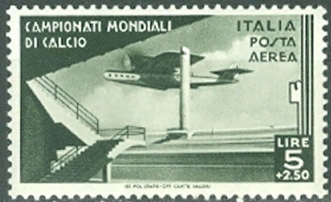 cddstamps's tweet image. by popular request, the other two stamps in the 1934 FIFA issue I recently wrote about.    some aircraft trivia as well. cddstamps.wordpress.com