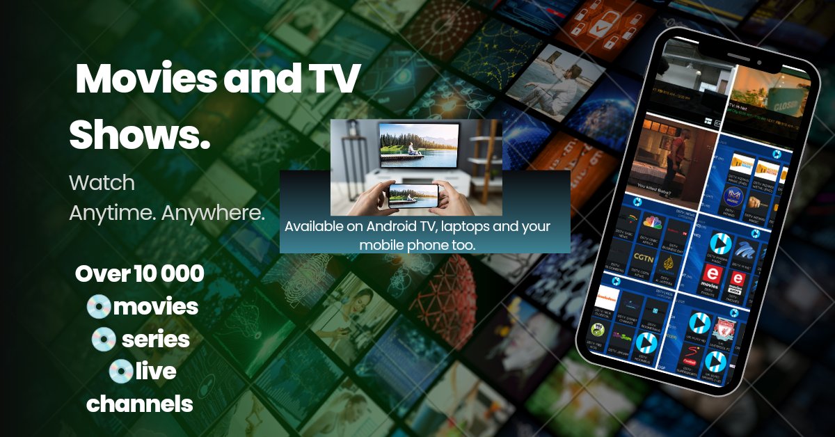 MrplugMk's tweet photo. Have it all at home

🌑Enjoy R200  monthly              subscription 

🎬Watch HD channels and never miss a game or an episode from your favorite movies, TV series, documentaries, sports game, and more

The app is  available on android tv, laptops and smart phones. https://t.co/nkcTtp8rCj