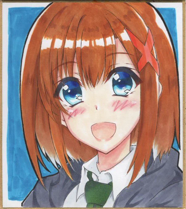 #今月描いたイラストを晒そう今月は10枚位描いてるのでツイート欄幾つか分けますw①いつものウチのメインメンバーことリリカル3人娘&amp;おヴィヴィちゃんです。 