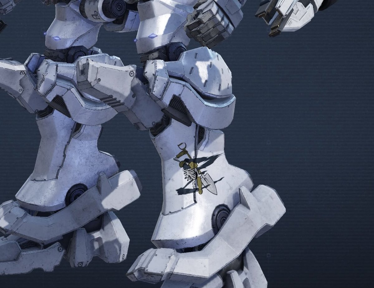 AC6 #AC6デカール #AC6エンブレム #エイティシックス #アンダー