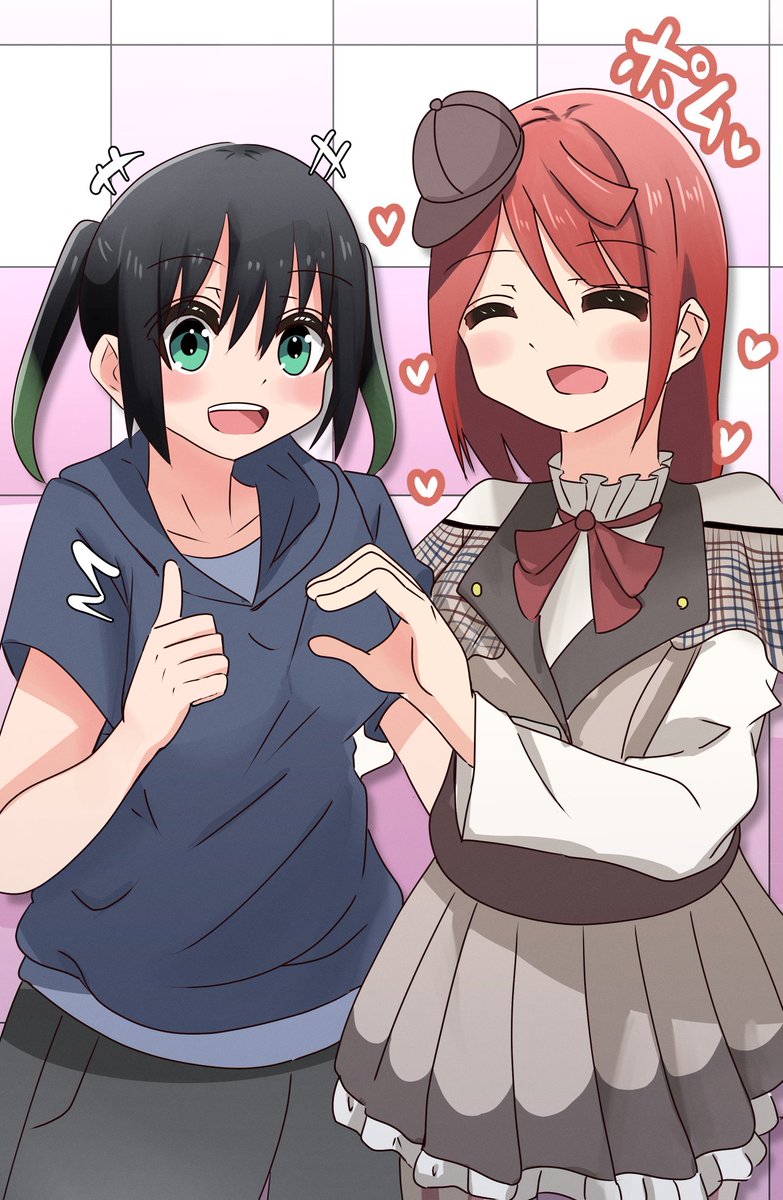 かすかすごめんね…@ cメ*˶ˆ ᴗ ˆ˵リ
#虹ヶ咲 #lovelive
#今月描いた絵を晒そう 