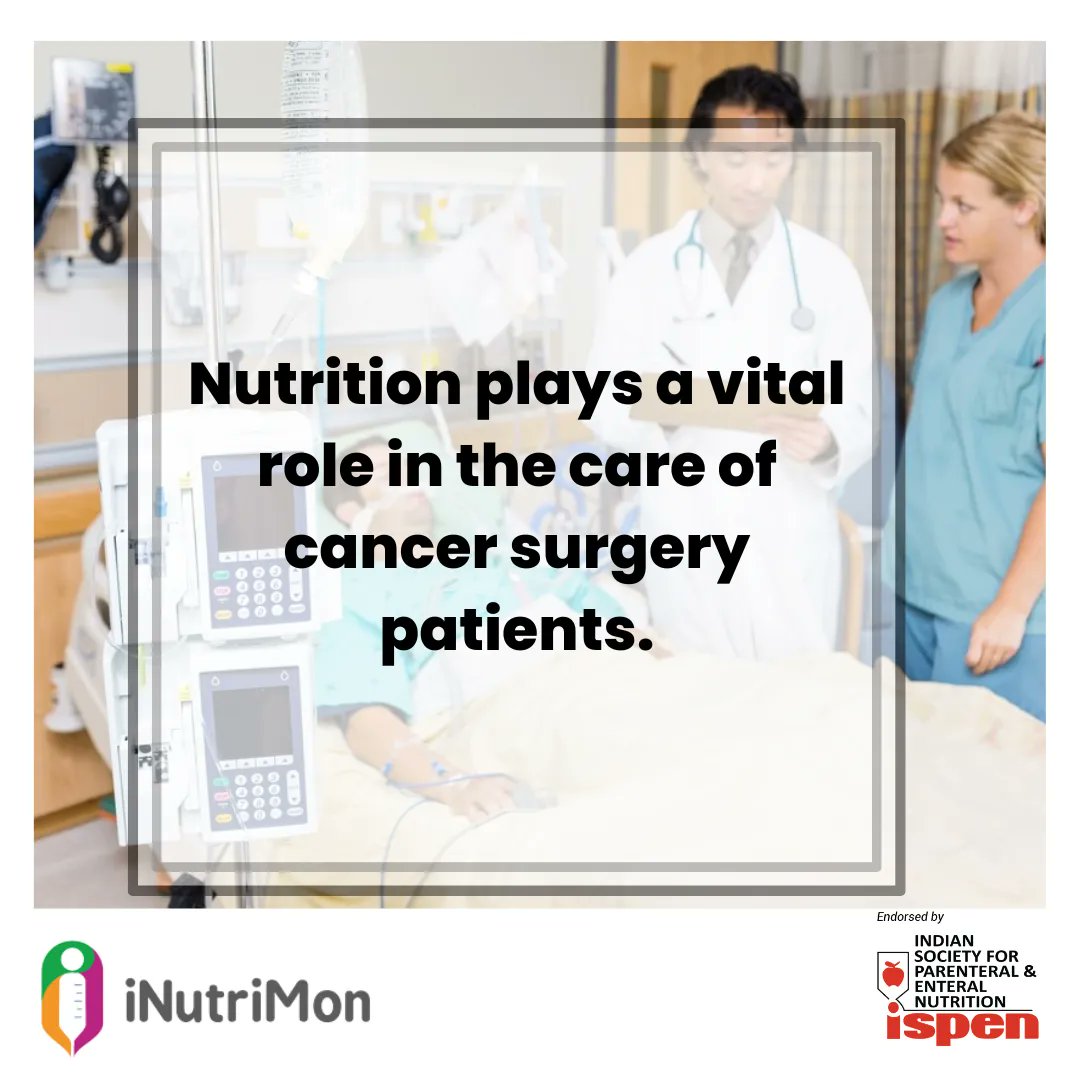 Learn about nutritional screening and assessment methods, as well as crucial nutritional considerations for optimal patient outcomes
#NutritionCare #CancerSurgery #PatientWellbeing #ResearchReview
Check here -  buff.ly/3srgsjG