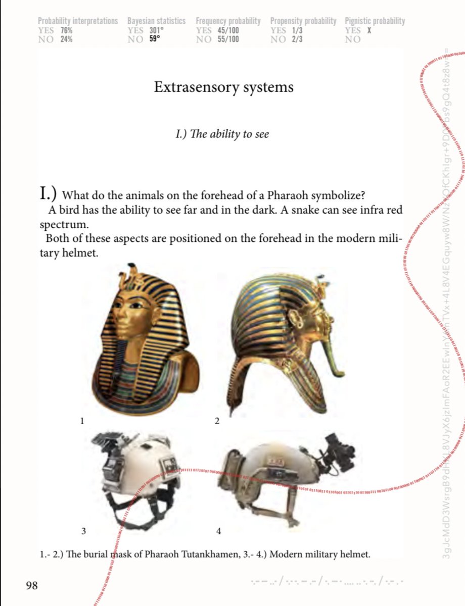 The Holey Mindbell

Page 98. "Extrasensory systems" 

reveals interesting symbolic correlation between
ancient and modern times.